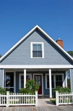 Beach Cottage Stock Photos