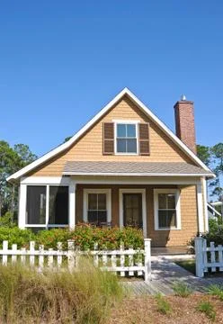 Beach Cottage Foto stock