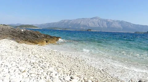 Beach From Croatia Stock Footage 54909573