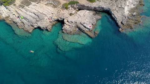 Beach in Croatia Video stock 126891427