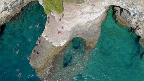 Beach in Croatia Video stock 126891441