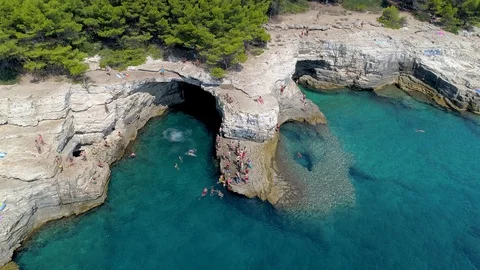 Beach in Croatia Video stock 126891448