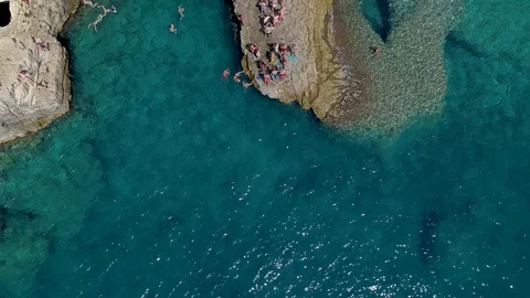 Beach in Croatia Video stock 126891453