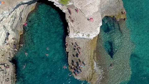 Beach in Croatia Video stock 126891459