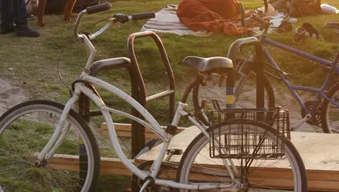 Beach Cruiser Stock Footage 11359933