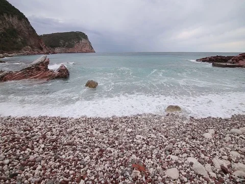 The beach
