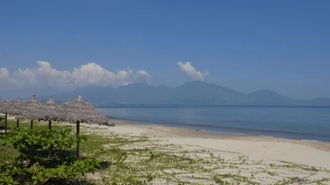 Beach in Da Nang Stock Footage 101728484