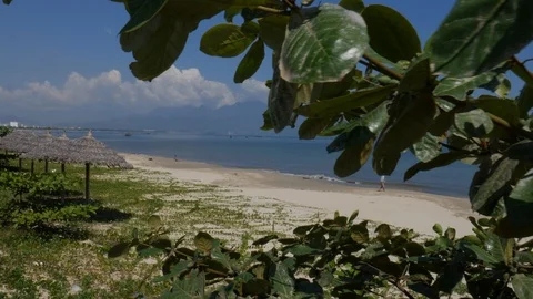 Beach in Da Nang Stock Footage 101729140