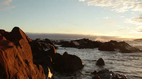 Beach Dawn 06 Stock Footage 952662