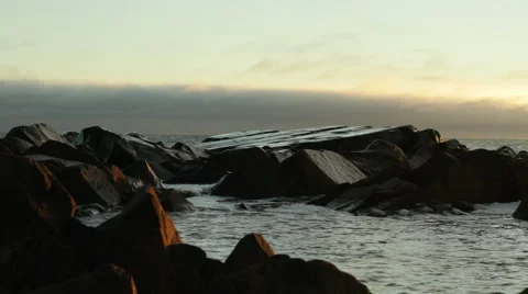 Beach Dawn 07 Stock Footage 952617