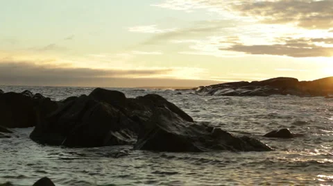 Beach Dawn 08 Stock Footage 952591