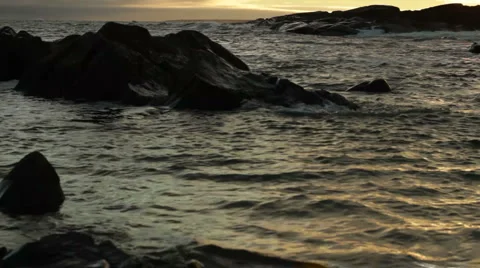 Beach Dawn 09 Stock Footage 952534