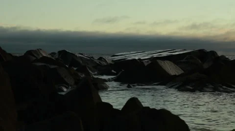Beach Dawn 10 Stock Footage 952461