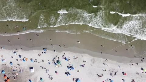 Beach Day Video stock 136440454