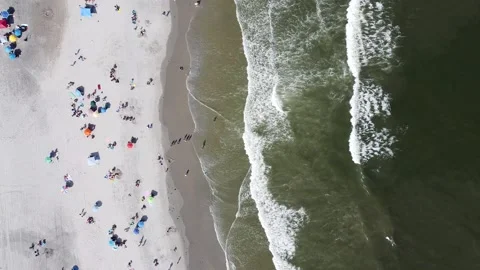 Beach Day Video stock 136440631