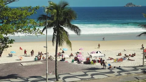 Beach Day Stock Footage 264734835