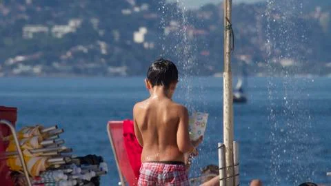 Beach Day Stock Photos