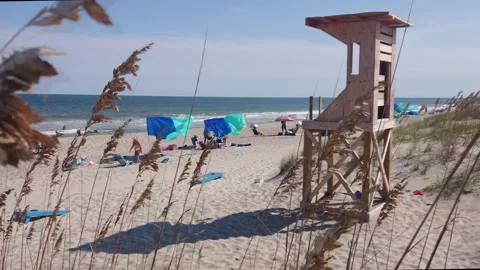 Beach days almost over Stock Footage 160861205