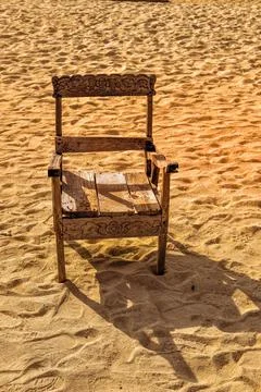 Beach with a dramatic and beautiful sky Stock Photos