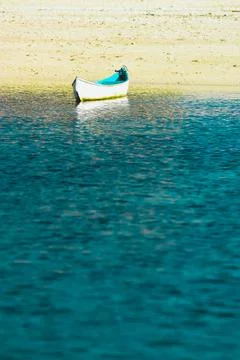 Beach with a dramatic and beautiful sky Stock Photos