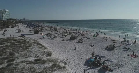 Beach drone Stock Footage 156003748
