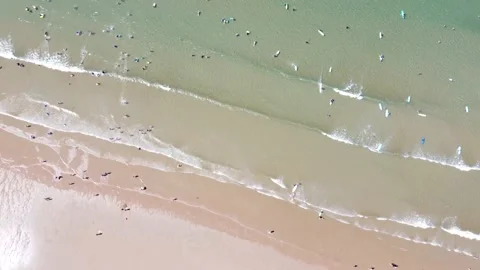 Beach Drone Stock Footage 204914270