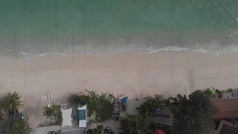 Beach from drone 库存影片 260404982