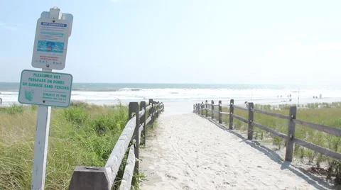 Beach Dune Timelapse Stock Footage 64637177