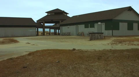 Beach During The Winter Video stock 45372298