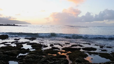 Beach at Dusk  Video stock 91198451