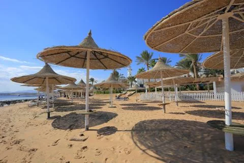 Beach in egypt Foto stock