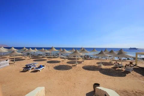 Beach in egypt 스톡 사진