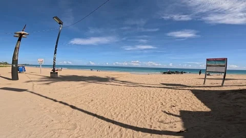 Beach at El Condado Stock Footage 346911977