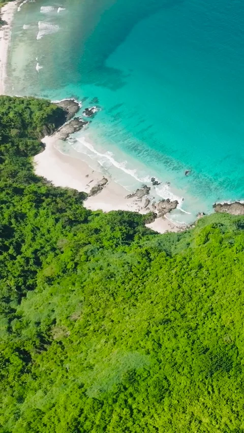 Beach in El Nido, Palawan. Philippines. Stock Footage 264105246
