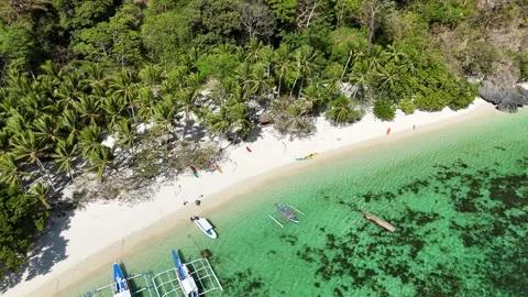 Beach (El Nido - Philippines) Stock Footage 278238683