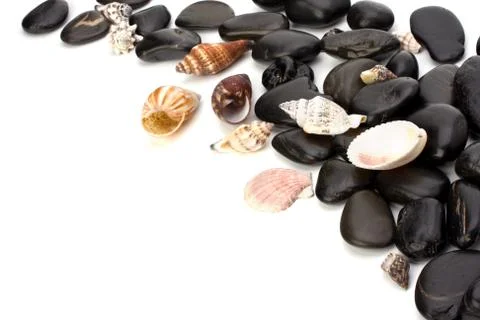 Beach elements background Stock Photos