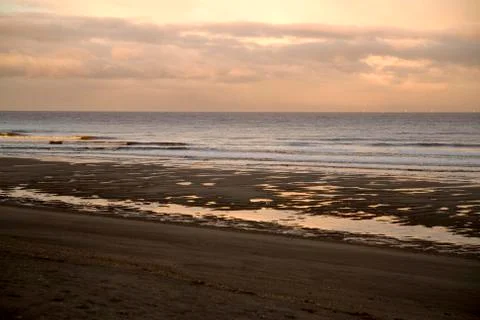 Beach of England. Stock Photos