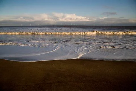 Beach of England. Stock Photos