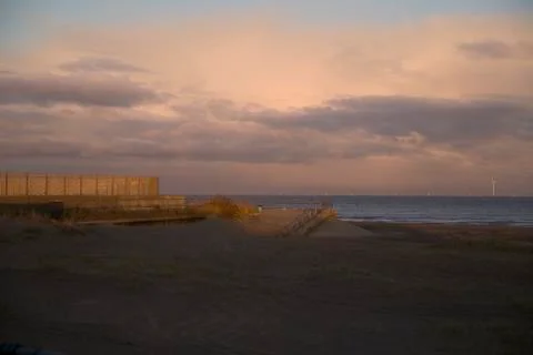Beach of England. Stock Photos