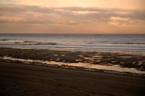 Beach of England. Stock Photos