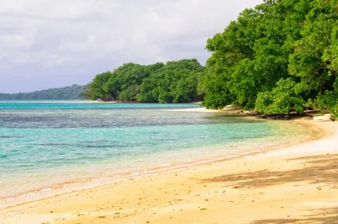 Beach - Espiritu Santo Stock Photos