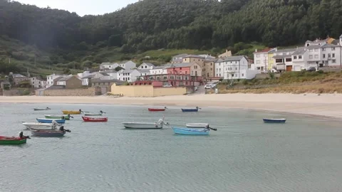 Beach in Estaca de Bares, Spain 库存影片 315189076