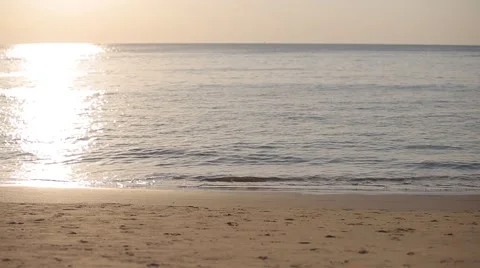 Beach in the evening Video stock 63616232