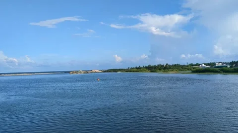 Beach evening view Stock Footage 292403101