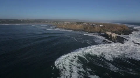 Beach event aerial view Stock Footage 77049759