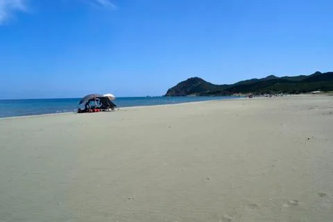 Beach of Feraxi Stock Photos