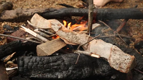 BEACH FIRE 스톡 동영상 178498237