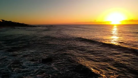 Beach Flight With The Waves Vídeos de archivo 238832915