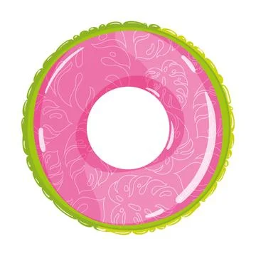 Beach float Summer icon Vector 스톡 일러스트