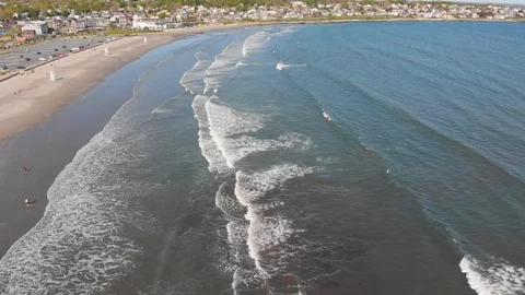 Beach Fly over Stock Footage 109631575